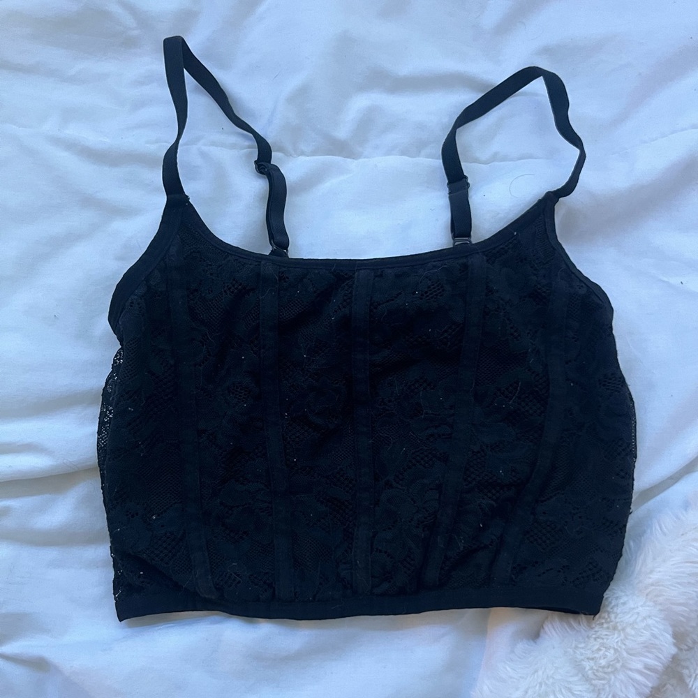 Small // Hollister! Offers are open! Lacey back but full coverage in the front!
